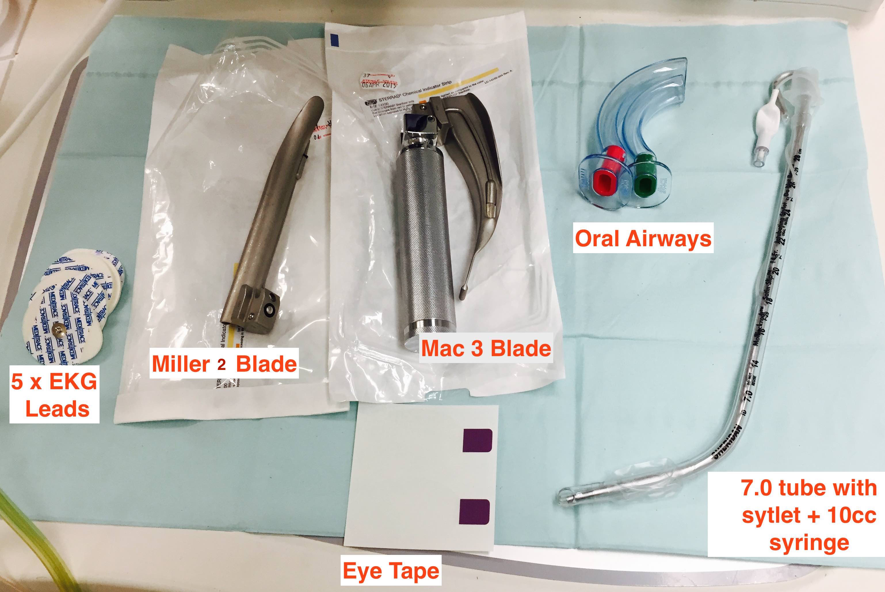 CareTeam App for Anesthesiology Intubation Supplies